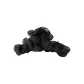 [Black Gauze Hair Clip]