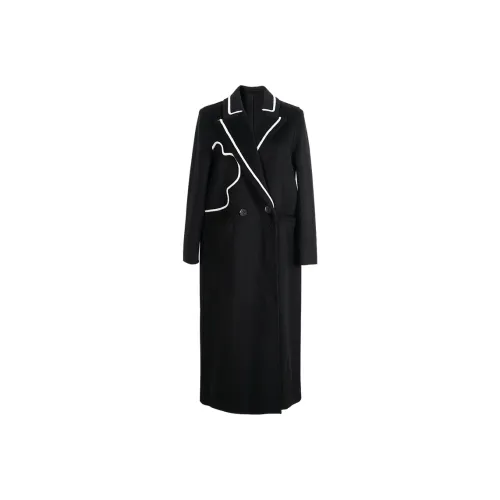 MISSSHINE Coats Women's Black