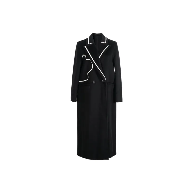 MISSSHINE Coats Women's Black-0