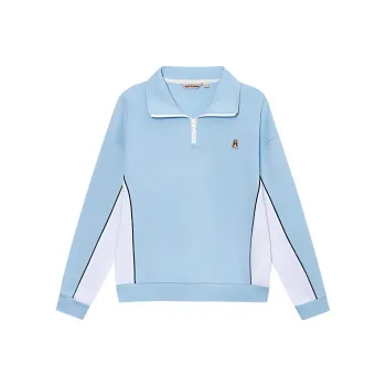 Hush Puppies Sweatshirt Women's Blue White