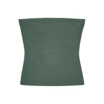 ZARA Strapless Top Women's Green