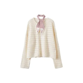 XIANGYING Knitwear Women's Beige