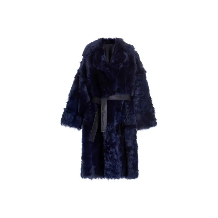 ALBERTA FERRETTI Coats Women's Blue-0