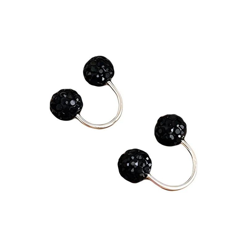 AAJF S999 Fine Silver Stud Earrings Women's-4