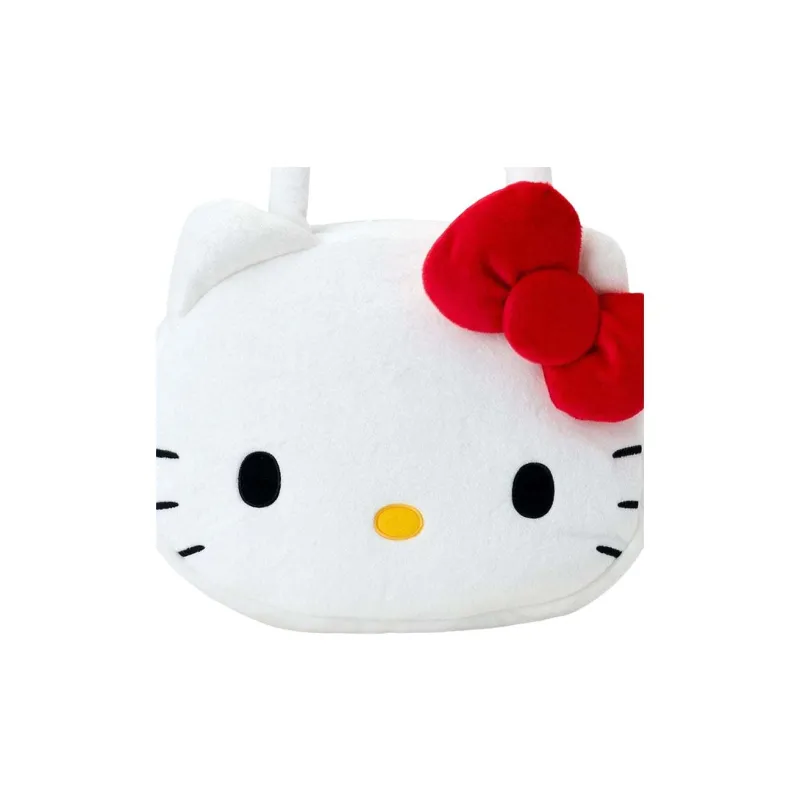 Sanrio Hello Kitty Polyester Tote Bag, Shopping Bag, Shoulder Bag Women's White-3