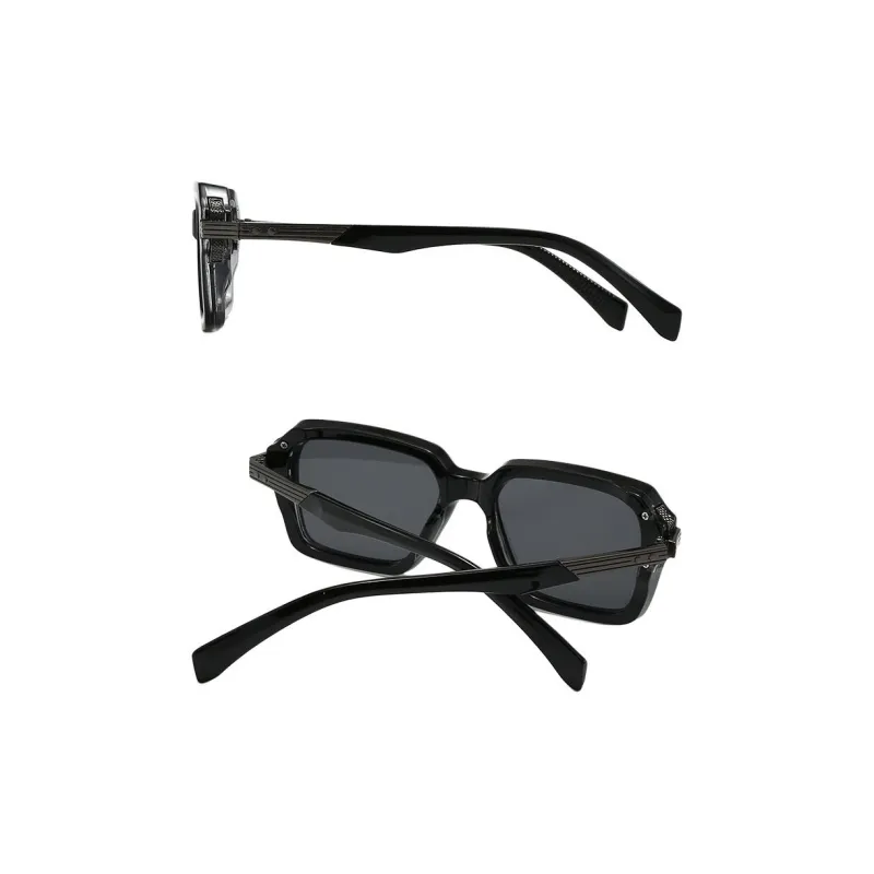 JEANSWEST Metal Square Sunglasses Unisex-7
