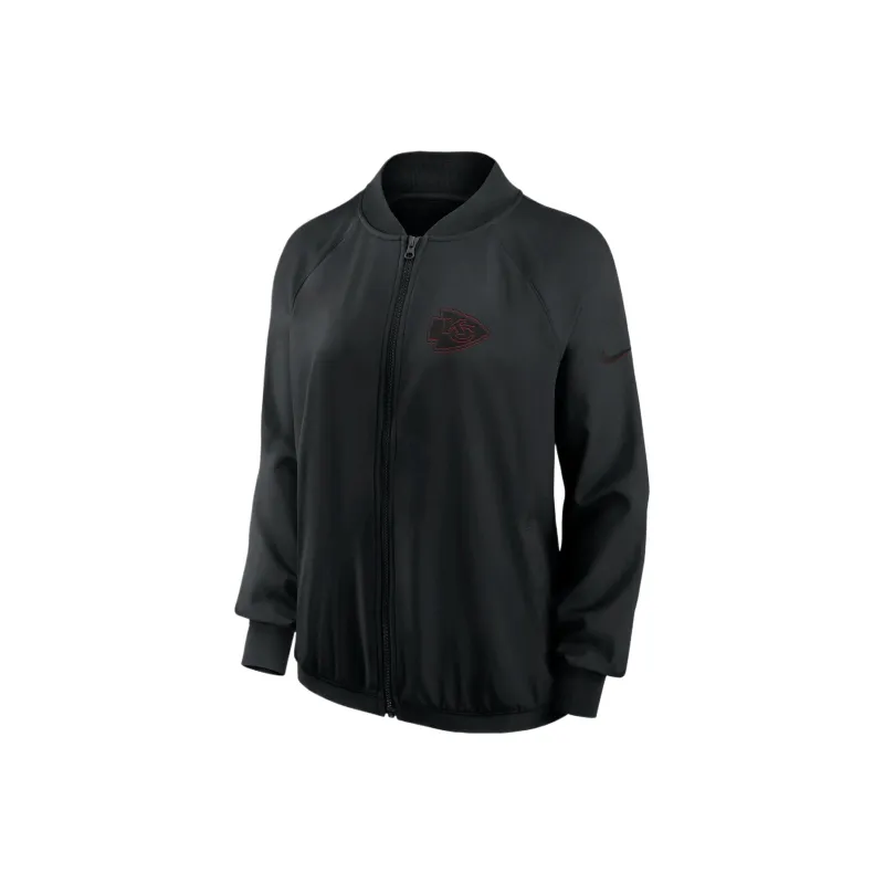 Nike Kansas City Chiefs Women's Nike Dri FIT Nfl Full Zip Jacket-0
