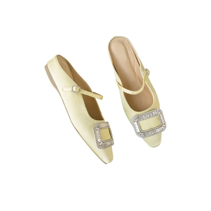 TADSW Rubber Sole Closed Toe Slippers Women's-12