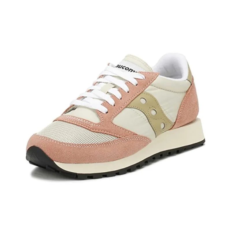 Saucony Jazz Original Vintage Low Top Running Shoes Women's Pink-2