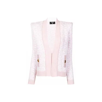BALMAIN Business Suits Women's Pink