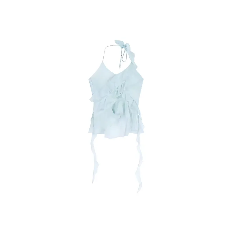 GLEE DIARY Camisole Women's Mint Blue-0