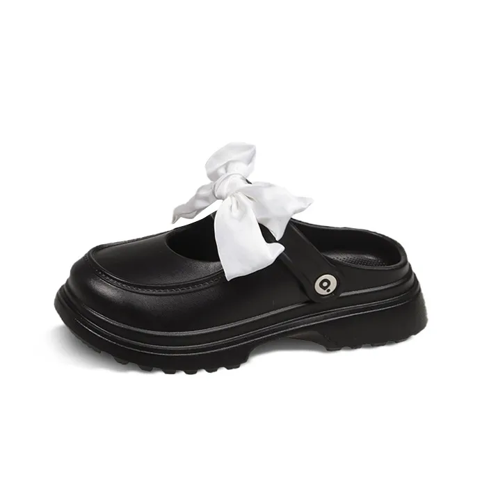 AFJI Rubber Sole Abrasion Resistant Closed Toe Slippers Women's-5