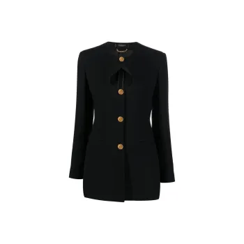 FANSIZHE VERSACE FW22 Business Suit Coat Women's Black