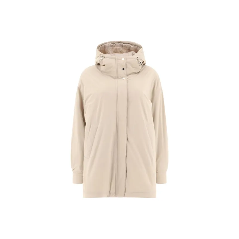 HERNO Hooded Drawstring Puffer Jacket-0