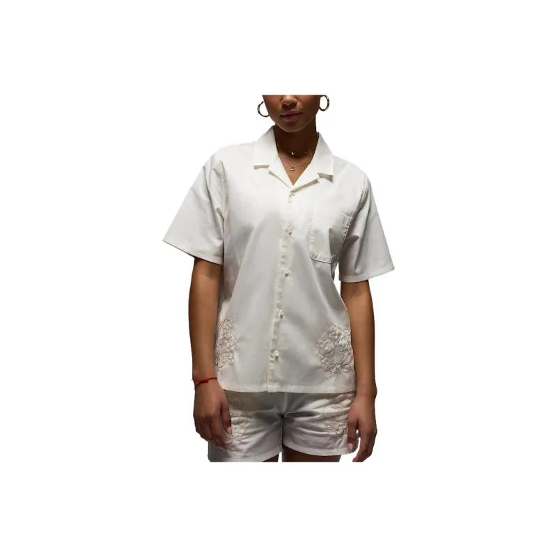 Jordan Women's Short Sleeve Woven Top-0