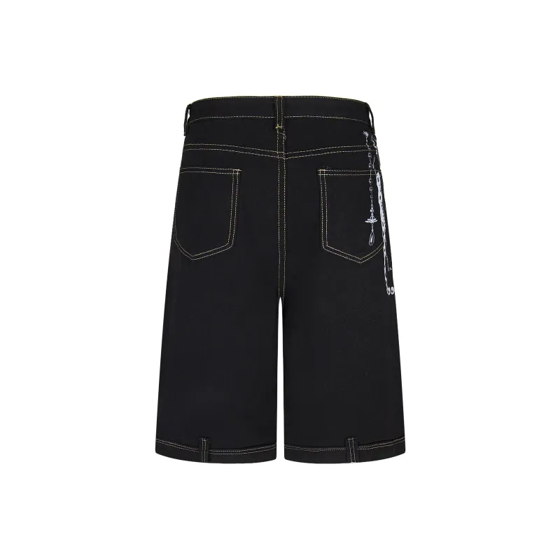 Xmithie Denim Shorts Unisex-3