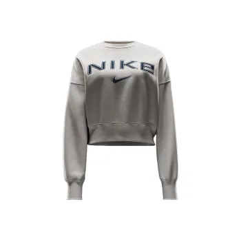 Nike Sportswear Phoenix Fleece Women's Over-Oversized Crew-Neck Logo Sweatshirt