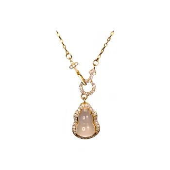 Noritake Chalcedony Jade Necklaces Women's