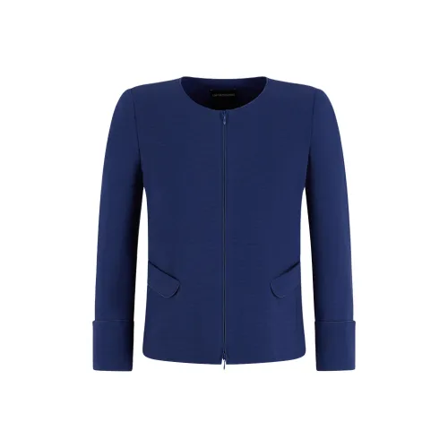 EMPORIO ARMANI Ottoman Jersey Zip up Jacket
