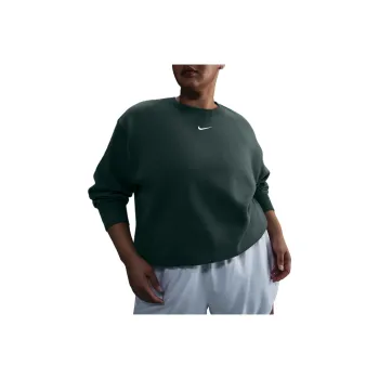 Nike Sportswear Phoenix Fleece Women's Oversized Crew-Neck Sweatshirt Sweatshirt Women's Vintage Green/Sail