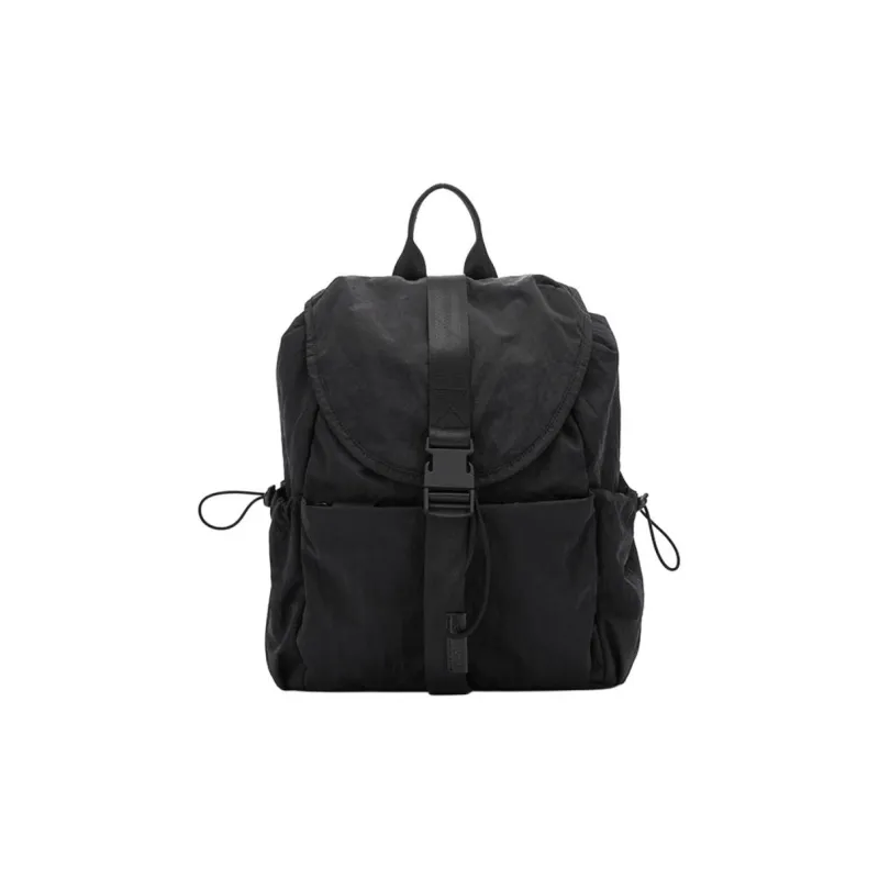 RED DRAGONFLY Fabric Backpack Unisex Black/Light Blue/Gray/Green-16