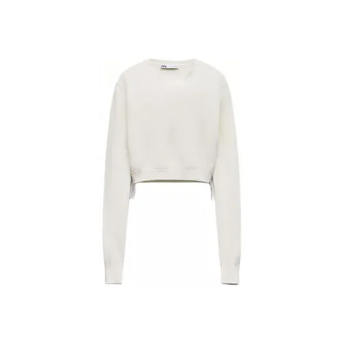 ZARA Knitwear Women's White
