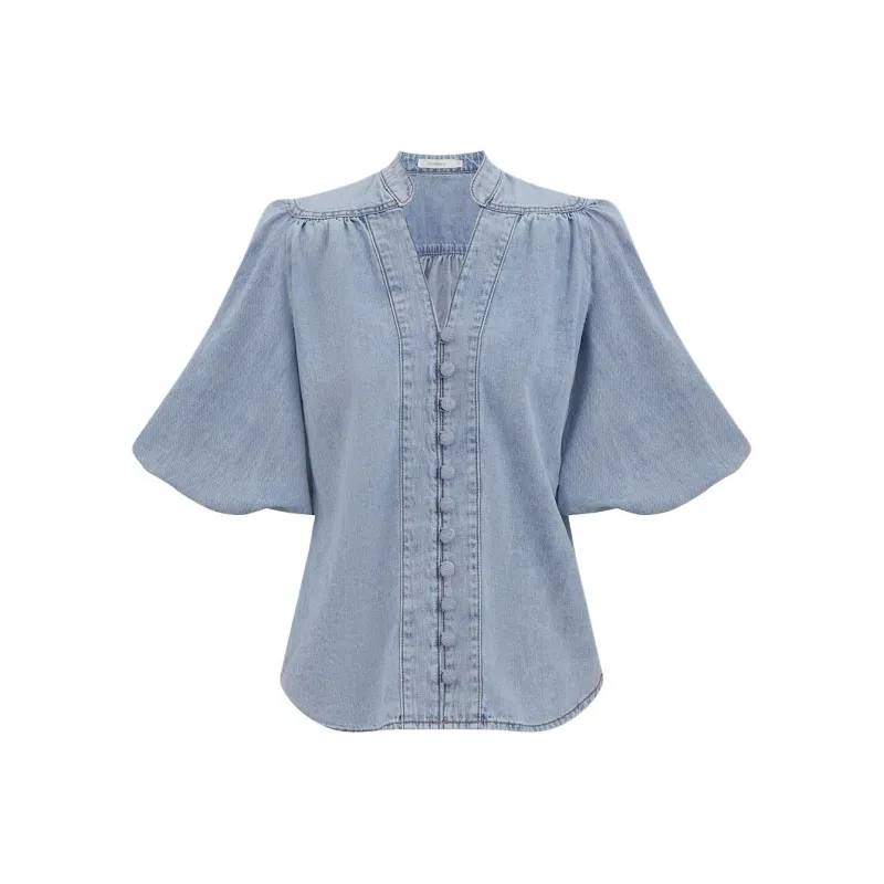 Zimmermann Denim Blouse-0