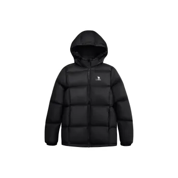 CAMEL Warm Fleece Series Down Jacket Women's Black