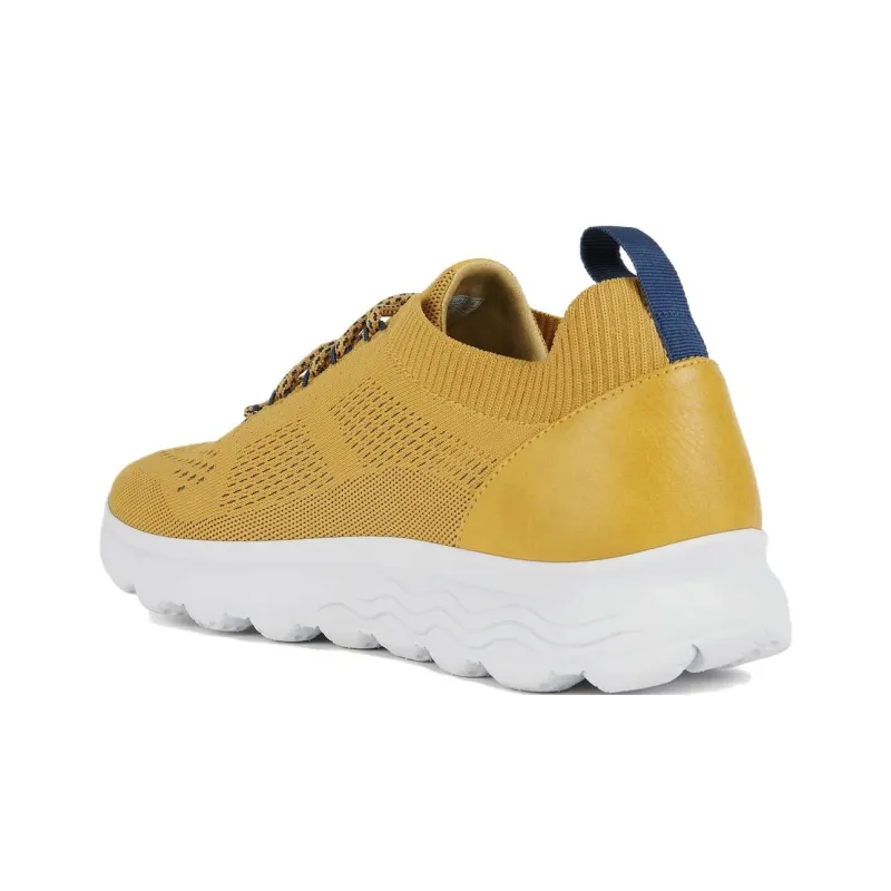 GEOX Spherica Abrasion Resistant Low Top Casual Shoes Men's Ochre Yellow-2