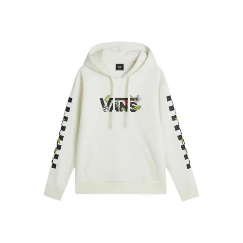 Vans FOLIAGE BOYFRIEND FIT PULLOVER HOODIE Sweatshirt Women's White