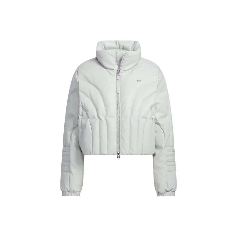 Adidas Originals Down Jacket Women's Silver Gray-0