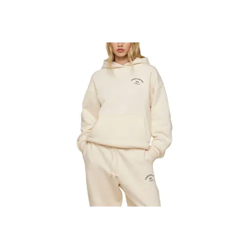GYMSHARK PHYS ED GRAPHIC HOODIE Sweatshirt Women's Beige