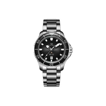 Sea Gull Ocean Automatic Mechanical Movement Stainless Steel Watchband Watch Men's Watches Blue Dial