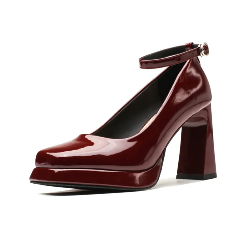 KATHRYN WILSON Chunky Heel High Heels 9cm Women's-15