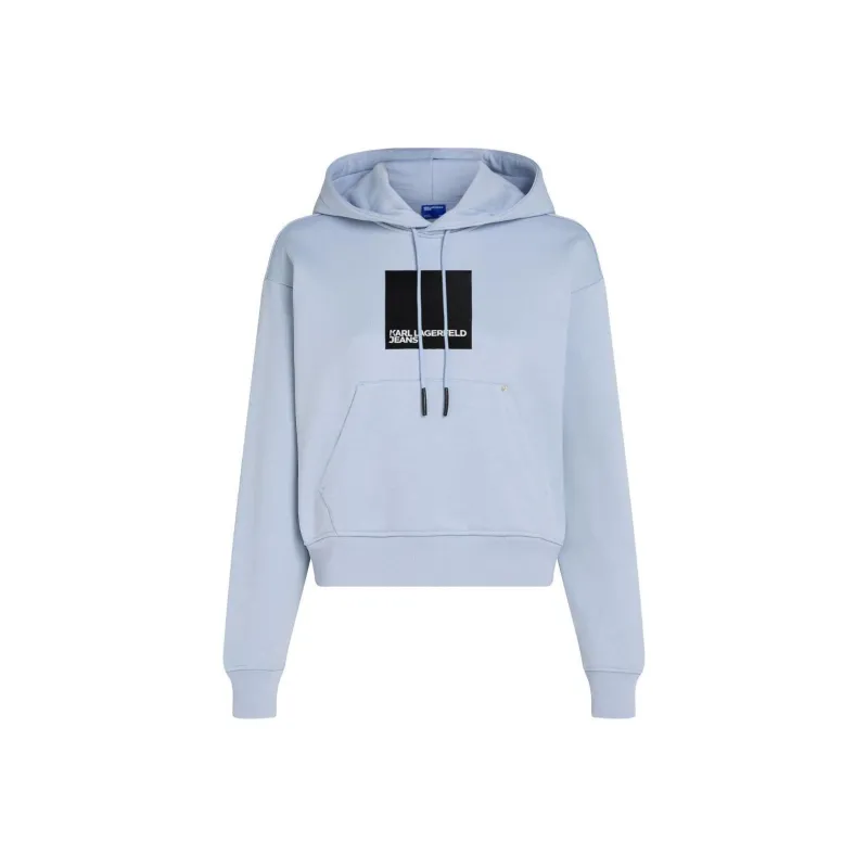 KARL LAGERFELD / Karl Lagerfeld Jeans Box logo Patch Hoodie-0