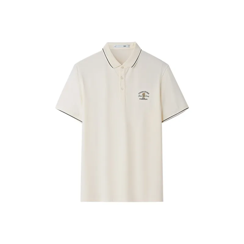 HLA Chinese Dragon Series Polo Shirt Men's-6