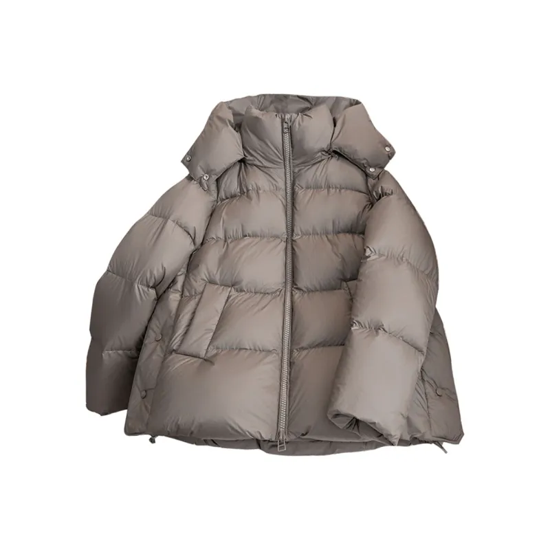 TOUCH Down Jacket Women's Dark Coffee-0