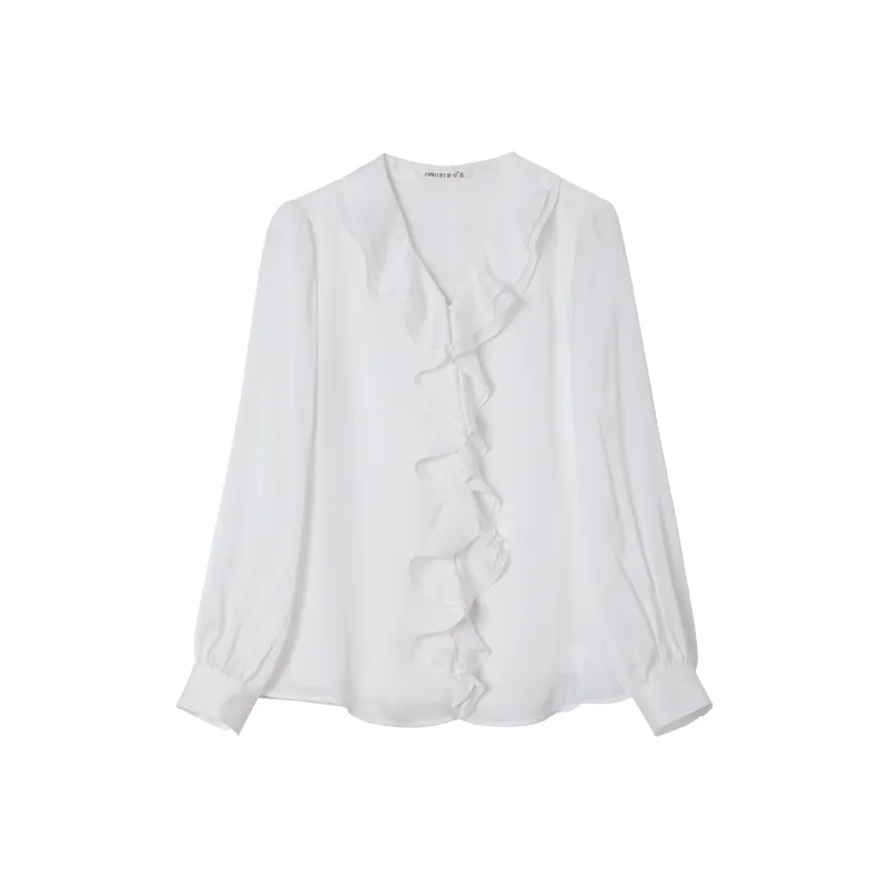 Mambe Shirts Women's White-0