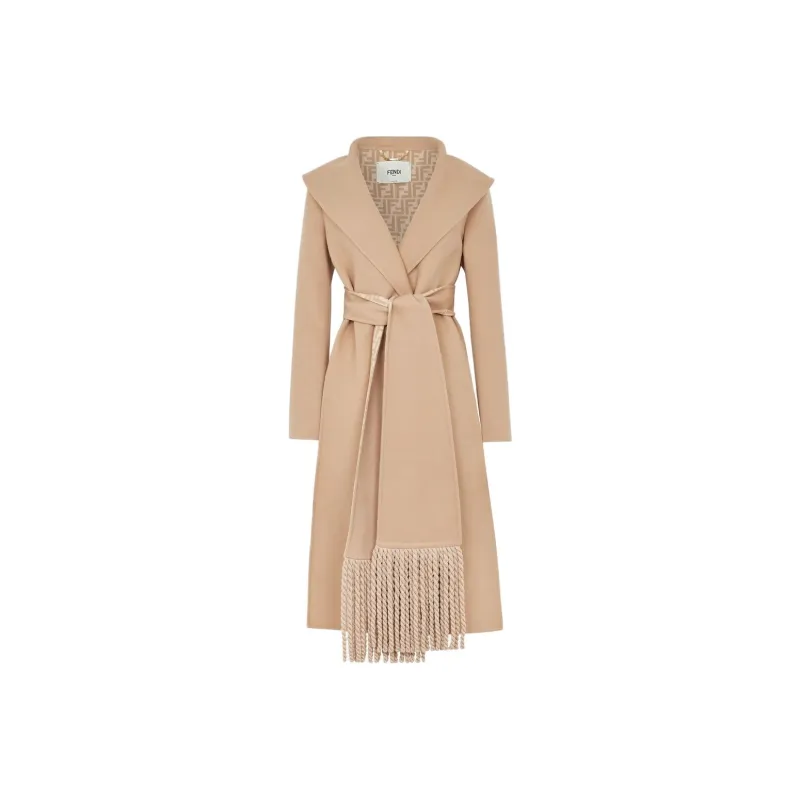 FENDI Coats Women's Khaki-0