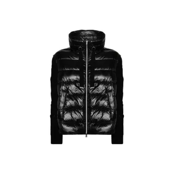 HERNO High Neck Drawstring Down Jacket