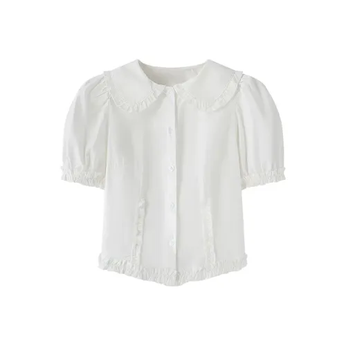 PLAY BUSH Shirts Women's White