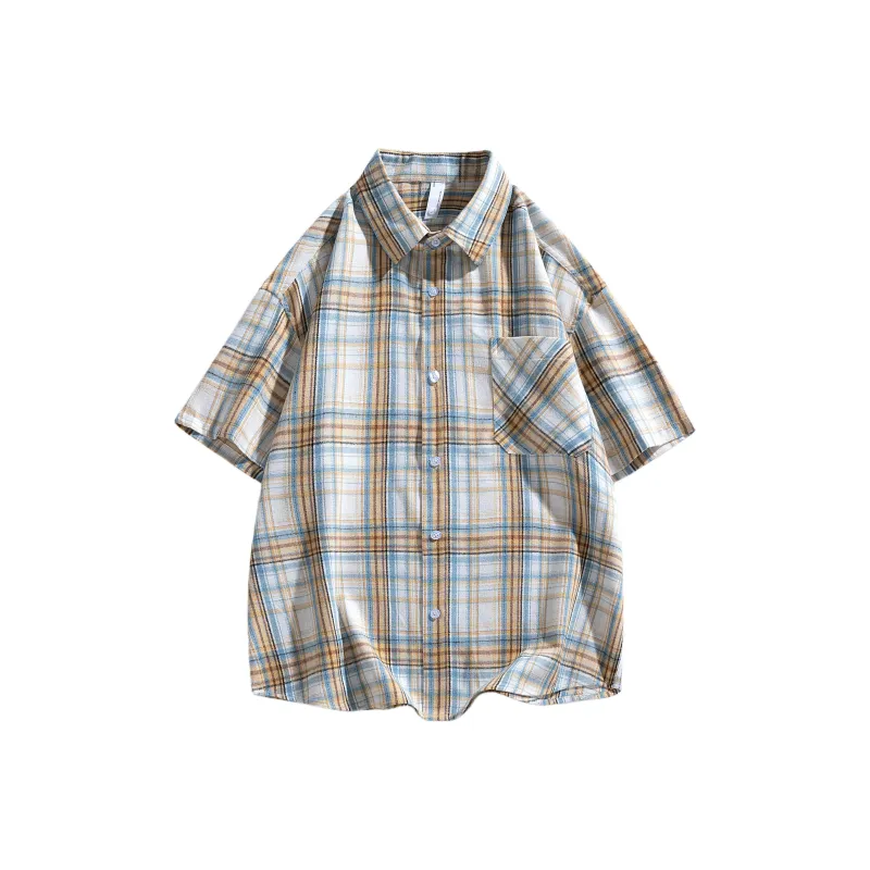 ROBINHOOD Shirt Unisex Yellow Plaid-0