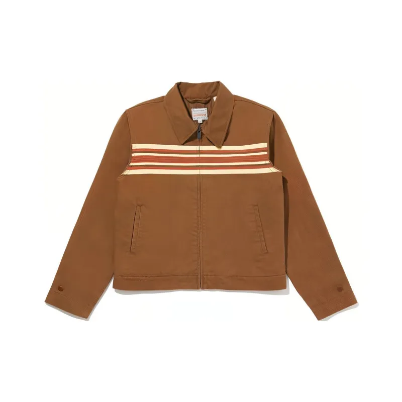 Levis X EMMA CHAMBERLAIN Co-branded Model Jackets Women's Brown-0