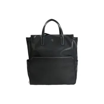 Bullrun Cow Leather Backpack Women's Black/Brown