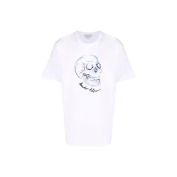Alexander McQueen SS22 T Shirt Men's White