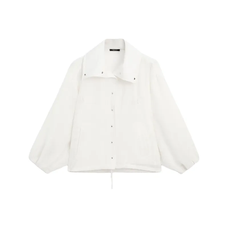 Massimo Dutti Jackets Coats Women's Ecru-0