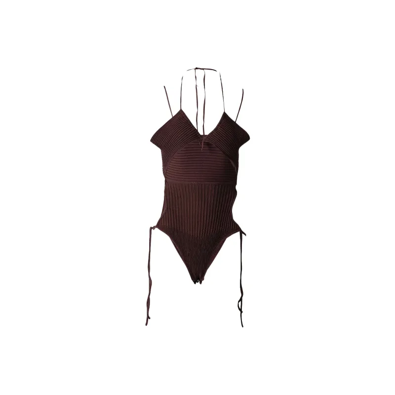 ANDREĀDAMO Ribbed Bodysuit-0