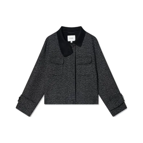 COVERINS Jackets Coats Women's Carbon Gray