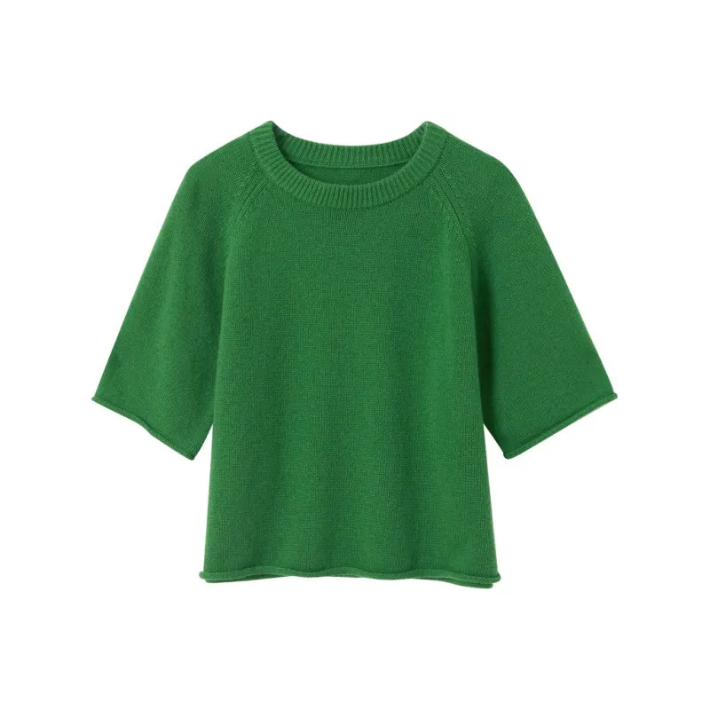 3COLOUR Knitwear Women's Avocado Green-0