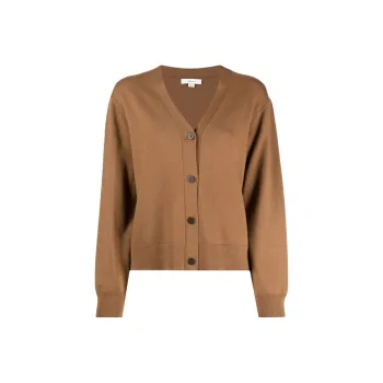 VINCE V neck Knitted Cardigan